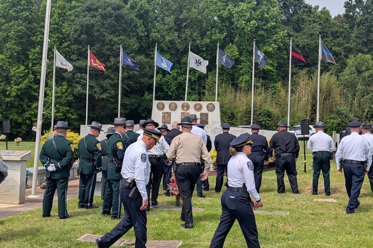 Lincolnton and Gaston County Law Enforcement Honor Fallen Officers at Police Memorial Ceremony