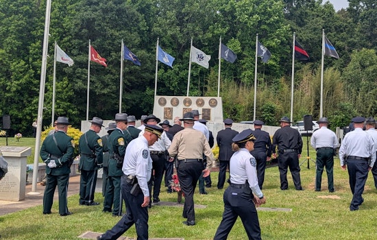 Lincolnton and Gaston County Law Enforcement Honor Fallen Officers at Police Memorial Ceremony