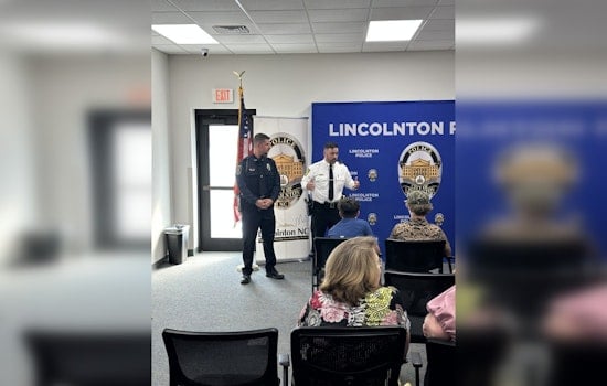 Lincolnton Police Department Welcomes Officer Millerstrom, Announces Promotions and Officer of the Quarter