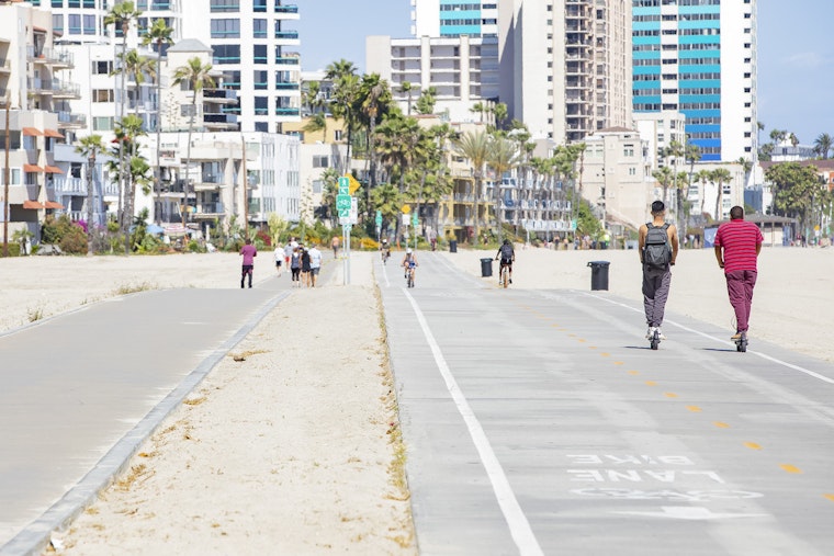 Long Beach Rolls Out 12-Month E-Scooter Pilot on Shoreline Bike Path to Promote Green Mobility
