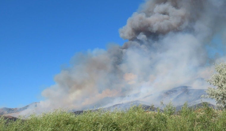 Los Angeles Firefighters Halt 4-Acre Blaze in Sepulveda Basin, Civilian Burned, Orange Line Service Disrupted
