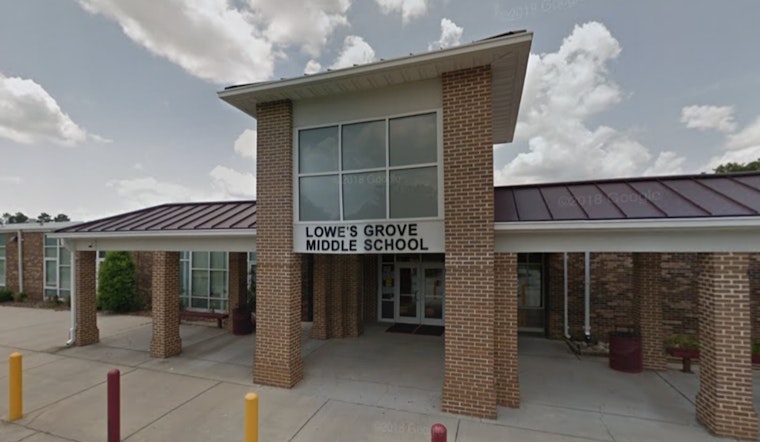 Lowe's Grove Middle School in Durham Lockdown, Quick-Thinking SRO Finds Loaded Gun on Student Amid Altercation