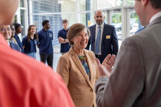 Lt. Governor Rachel Hunt Spotlights Career Education at Raleigh's Millbrook Magnet High School