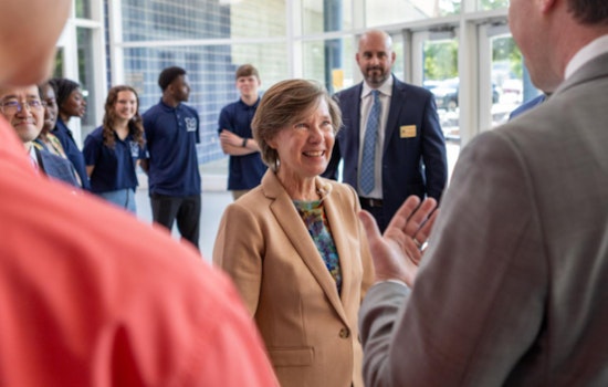 Lt. Governor Rachel Hunt Spotlights Career Education at Raleigh's Millbrook Magnet High School