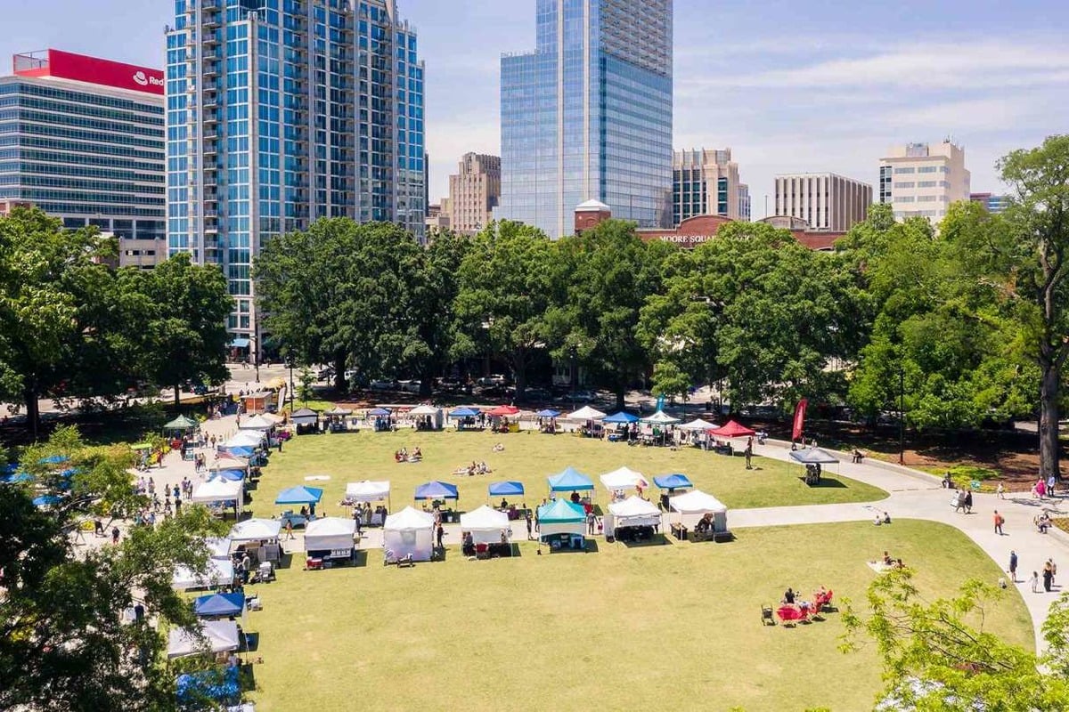 Lucky Tree Café Blossoms in Downtown Raleigh's Moore Square, Adding Flavor to the City's Dining Scene