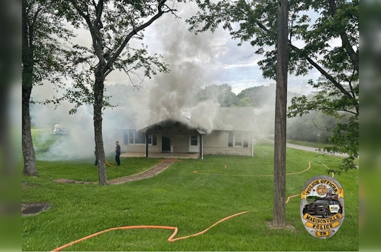 Madisonville Commuters Face Delays as Emergency Crews Tackle Highway 411 Structure Fire