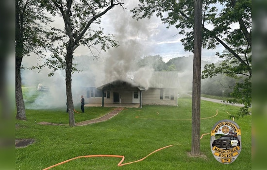 Madisonville Commuters Face Delays as Emergency Crews Tackle Highway 411 Structure Fire