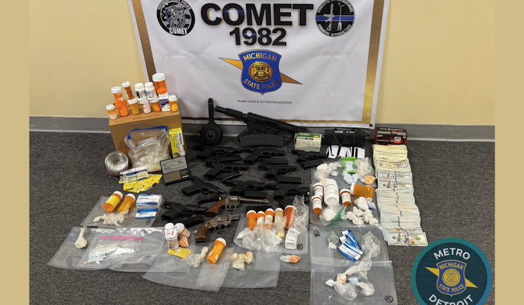 Major Drug Bust in Detroit: COMET Seizes $50,000 Worth of Drugs and 12 Firearms in Operation Against Narcotics Network