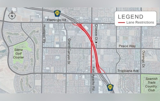 Major Lane Closures Announced for Peace Way Project in Southwest Valley