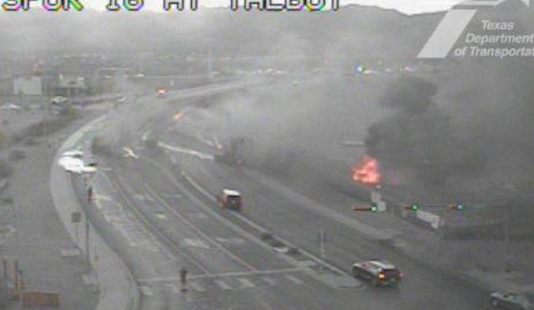 Major Road Closures in El Paso Following Multi-Vehicle Crash, Traffic Disruptions Ensue
