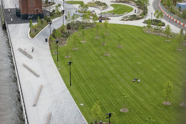 Manhattan's East River Park Reopens With Elevated Landscapes to Combat Flooding