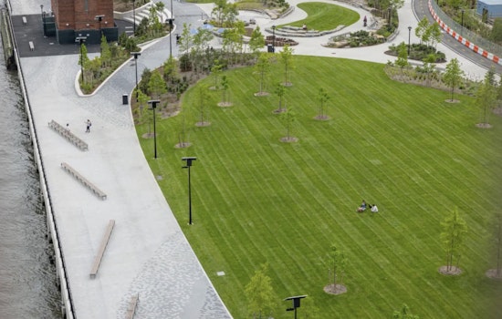 Manhattan's East River Park Reopens With Elevated Landscapes to Combat Flooding