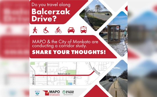 Mankato Seeks Resident Input on Balcerzak Drive Corridor Study to Enhance Safety and Accessibility