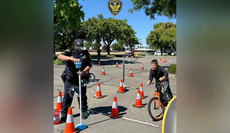 Manteca Police Department Hosts Family-Friendly Bike Rodeo with Safety Demos and Obstacle Course
