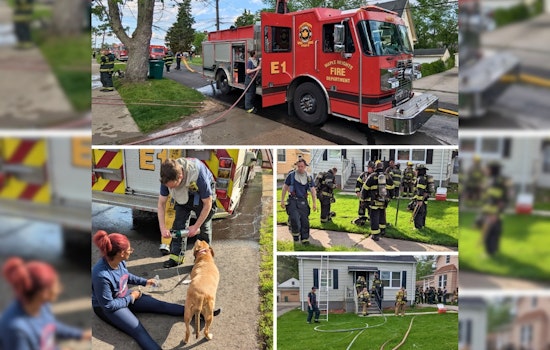 Maple Heights Firefighters Extinguish Blaze, Rescue Family and Pets on Morgan Street