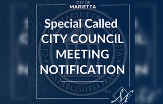 Marietta City Council Announces Special Meeting with Public Access and Live Stream on May 30