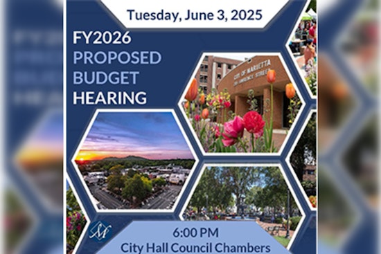 Marietta Invites Public Input on $428.4 Million FY2026 Proposed Budget, Emphasizes Transparency and Citizen Participation