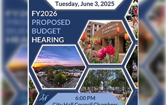 Marietta Invites Public Input on $428.4 Million FY2026 Proposed Budget, Emphasizes Transparency and Citizen Participation