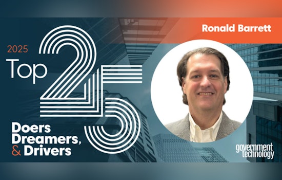 Marietta IT Director Ronald Barrett Named Among Top 25 Government Tech Innovators Nationally
