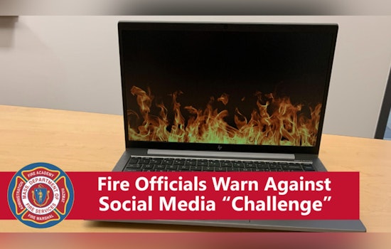Massachusetts Officials Warn of Social Media Challenge Leading to Laptop Fires and Calls for Parental Vigilance