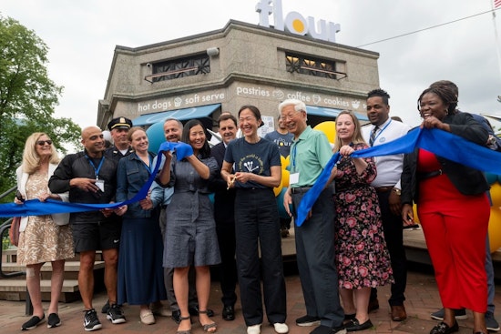 Mayor Wu Unveils New Flour Bakery + Café in Boston Common with Ribbon-Cutting Ceremony