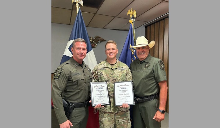 McKinney's Deputy Liam Sartor Honored as National Guard of the Year at First Responder Awards Banquet