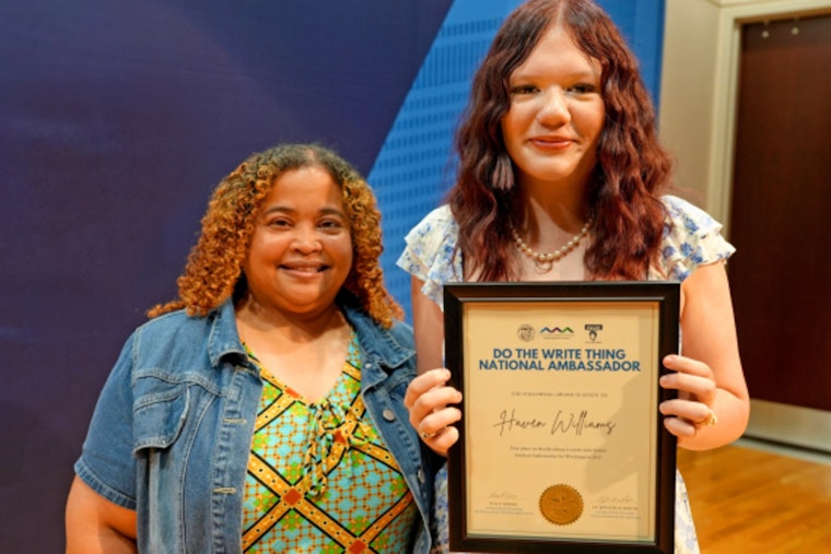 Mecklenburg County's Haven Williams Named National Ambassador in Youth Anti-Violence Initiative