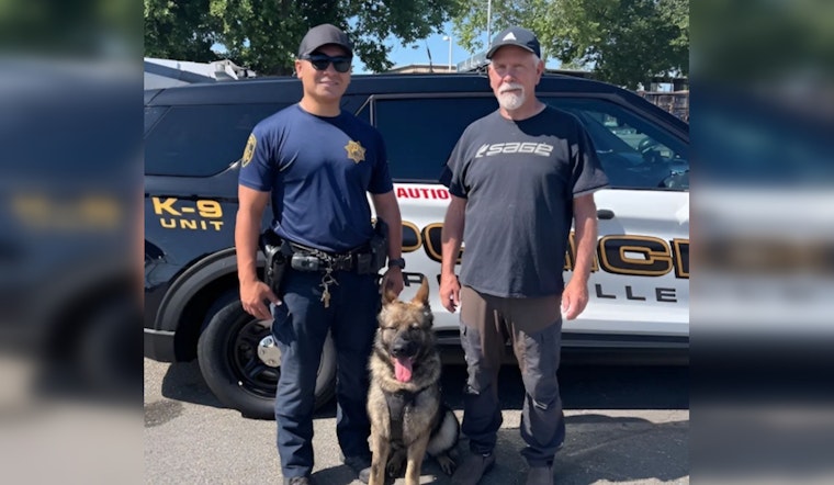 Meet Roseville's Newest Crime-Fighting Canine, K-9 Ciro, Ready to Serve with Officer Nuevo