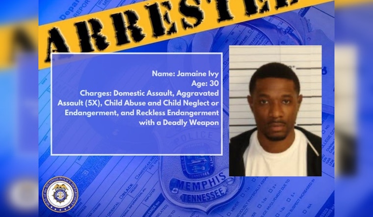 Memphis Man Charged with Aggravated Assault and Child Abuse Following Disturbance at Local Restaurant