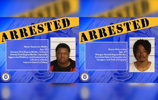 Memphis Police Nab Suspects in Two Homicide Cases, Chief Lauds Interagency Collaboration