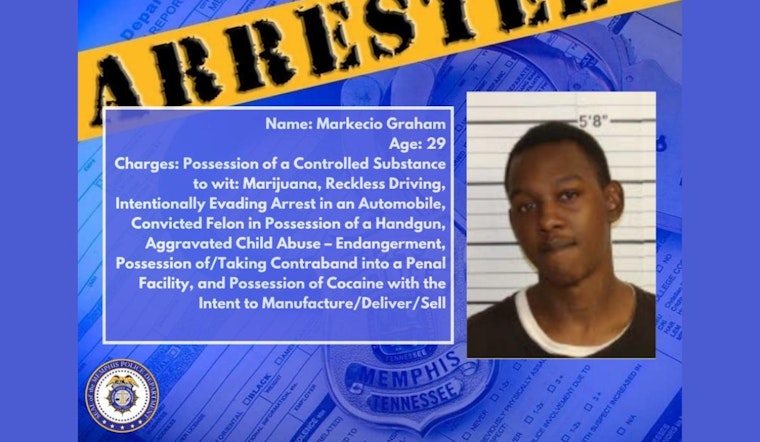 Memphis Suspect Arrested After High-Speed Chase Leads to Crash and Unexpected Child Endangerment