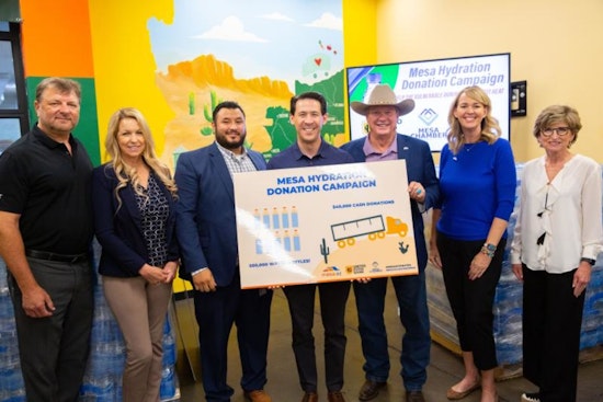 Mesa Rallies for Hydration Donation Campaign, Walmart and Locals Contribute to Thwart Summer Dehydration Risks