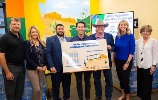 Mesa Rallies for Hydration Donation Campaign, Walmart and Locals Contribute to Thwart Summer Dehydration Risks