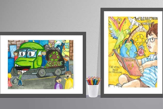 Miami-Dade Students Shine in Annual Recycling Art Poster Contest, Winning Pieces to be Honored by County Commissioners