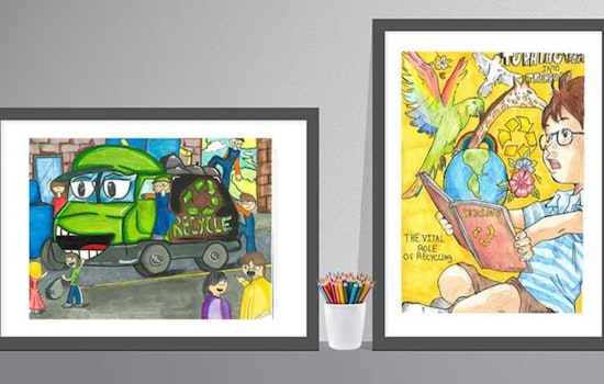 Miami-Dade Students Shine in Annual Recycling Art Poster Contest, Winning Pieces to be Honored by County Commissioners