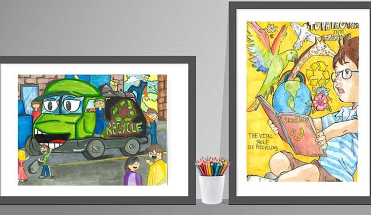 Miami-Dade Students Shine in Annual Recycling Art Poster Contest, Winning Pieces to be Honored by County Commissioners
