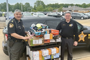 Midview East Intermediate Celebrates D.A.R.E. Graduation with Gifts from Lorain County Sheriff's Office