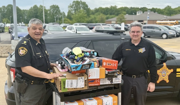 Midview East Intermediate Celebrates D.A.R.E. Graduation with Gifts from Lorain County Sheriff's Office
