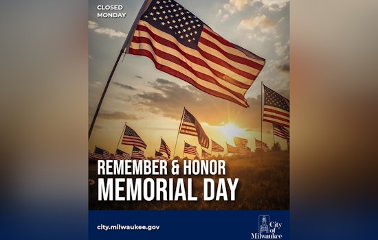 Milwaukee City Offices to Close for Memorial Day While Online and Phone Services Remain Operational