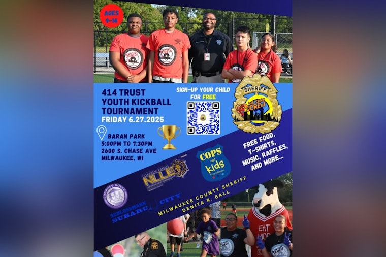 Milwaukee County Sheriff's Office Hosts Annual 414 Trust Kickball Tournament to Strengthen Community Ties