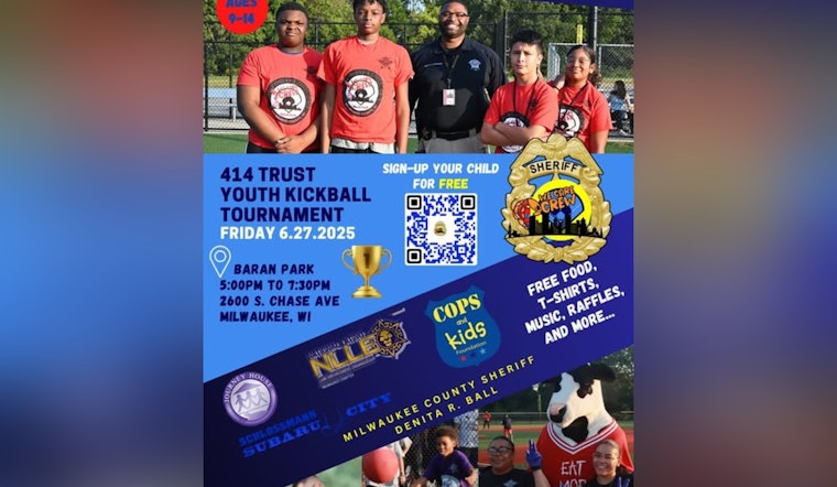 Milwaukee County Sheriff's Office Hosts Annual 414 Trust Kickball Tournament to Strengthen Community Ties