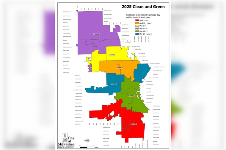 Milwaukee's Project Clean & Green Offers Free Bulky Item Pickup for 1st District Residents