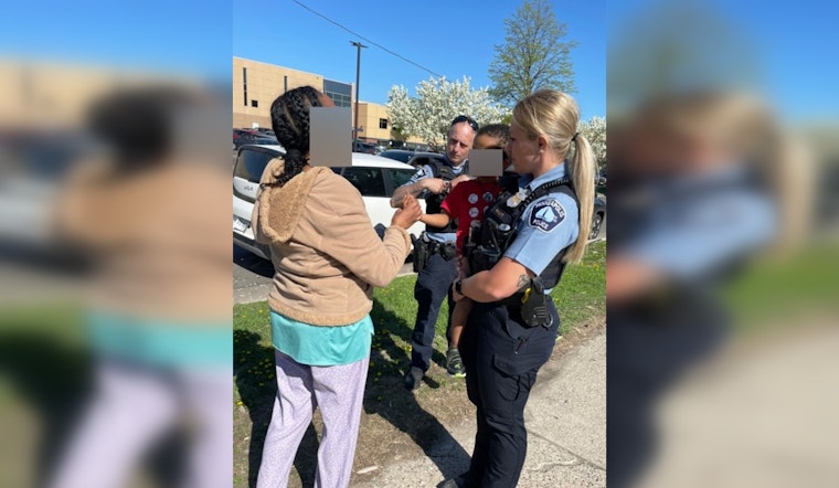 Minneapolis Community and Police Swiftly Reunite Lost Toddler with Mother
