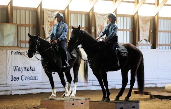 Minneapolis Mounted Patrol Unit Welcomes New Graduates, Honors Retiring and Fallen Horses