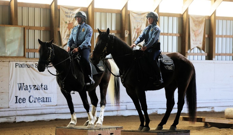 Minneapolis Mounted Patrol Unit Welcomes New Graduates, Honors Retiring and Fallen Horses