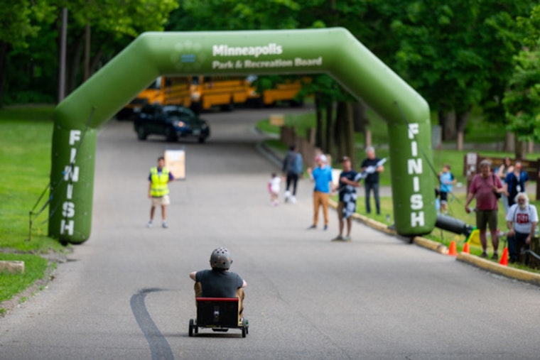 Minneapolis-St. Paul Soap Box Derby Returns to Deming Heights Park for Gravity-Powered Fun