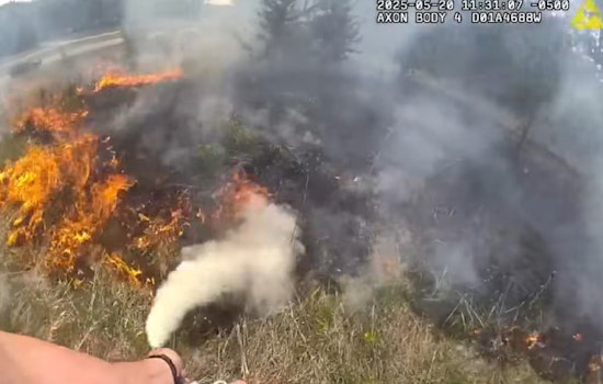 Minnesota First Responders, Including State Trooper, Show Remarkable Teamwork Battling Grass Fire Near Virginia