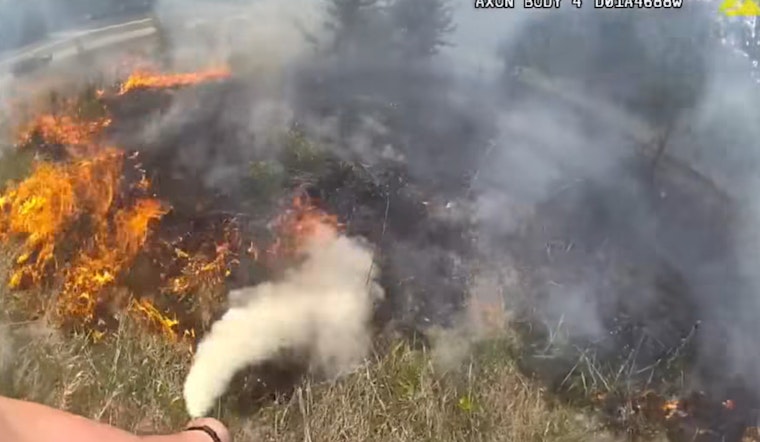 Minnesota First Responders, Including State Trooper, Show Remarkable Teamwork Battling Grass Fire Near Virginia