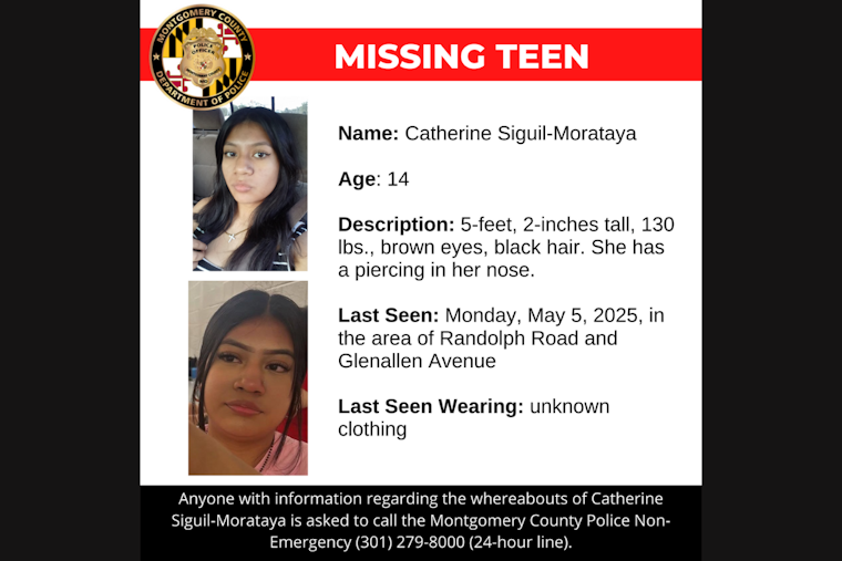 Montgomery County Police Seek Public's Help in Locating Missing Teen Catherine Siguil-Morataya from Glenmont Area