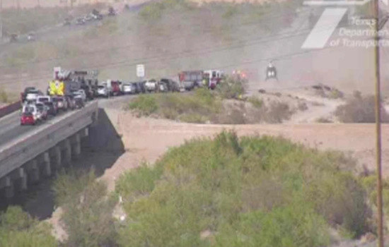 Motorcyclist Airlifted Following Crash on Gateway North in Northeast El Paso, Traffic Disrupted